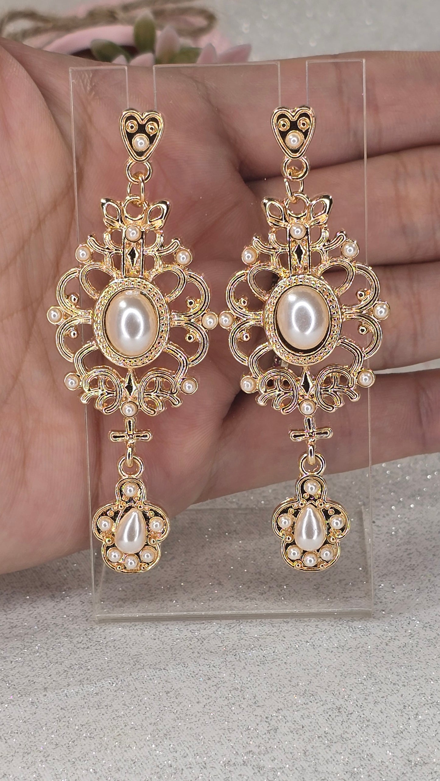 Glam Pendant Earrings