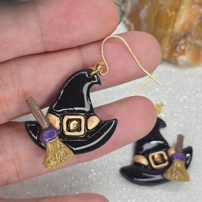 Witch's Hat Earrings