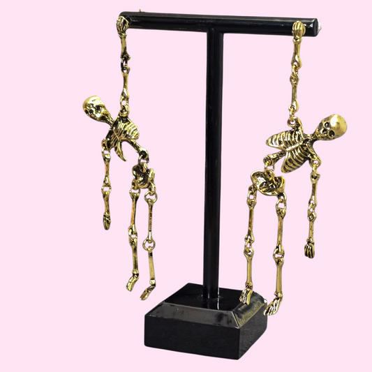 Full Skeleton Dangle Earrings